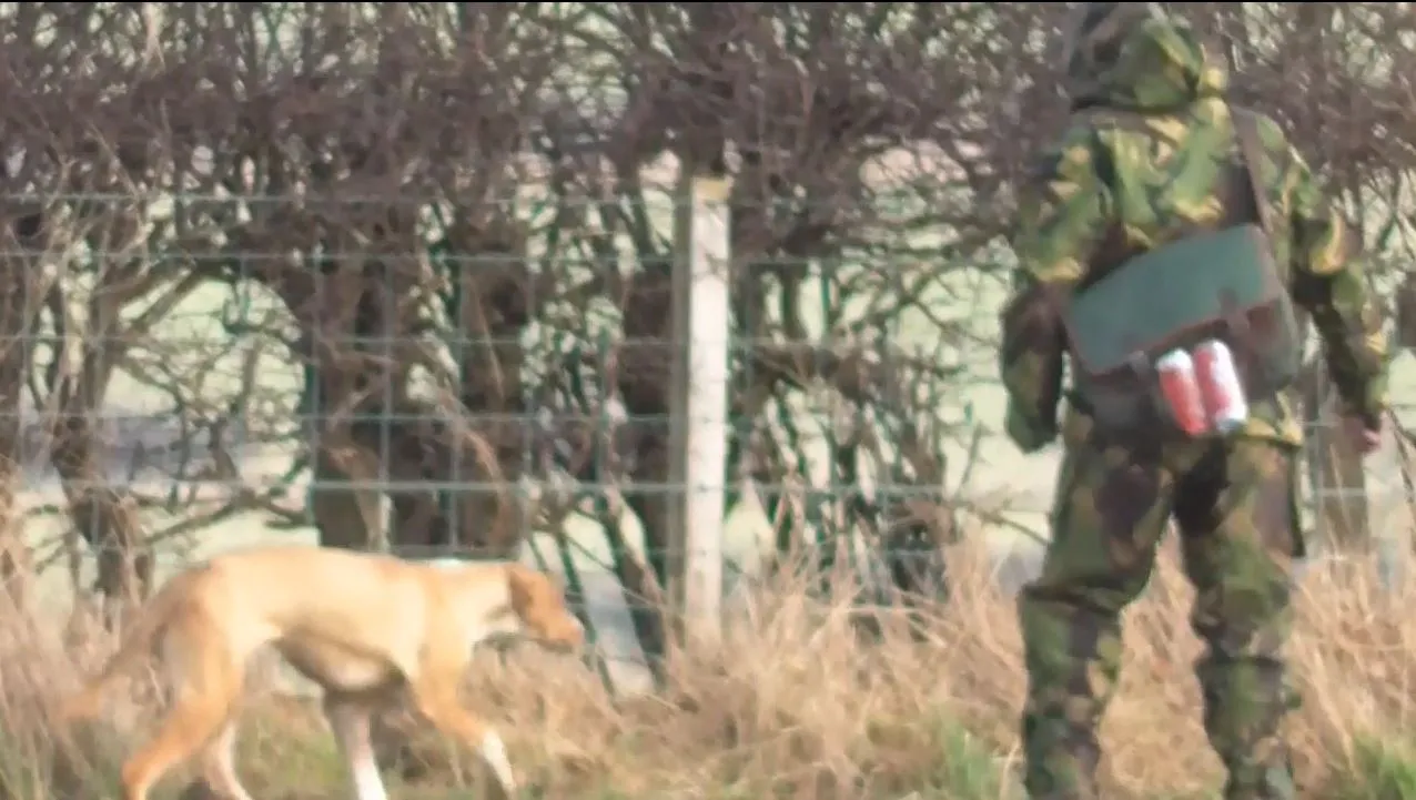 Illegal snares Craig Aitken of Haddington