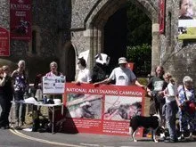 Snare demo at Arundel Castle