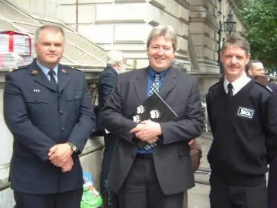 Snare Petition Delegates from the RSPCA and SSPCA with MP Ian Cawsley